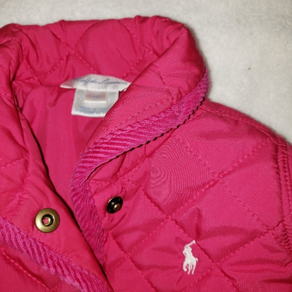 Ralph Lauren baby girl quilted jacket - Picture 7 of 8